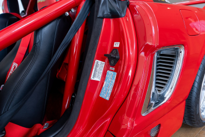 1991 Acura NSX in Formula Red over Black