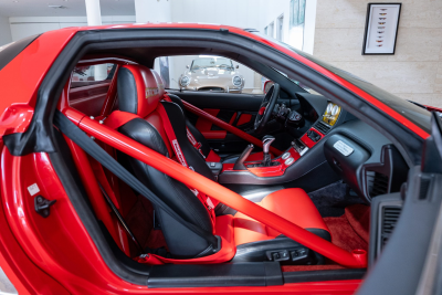 1991 Acura NSX in Formula Red over Black