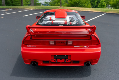 1991 Acura NSX in Formula Red over Black