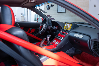 1991 Acura NSX in Formula Red over Black