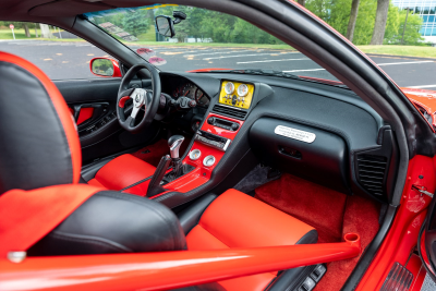 1991 Acura NSX in Formula Red over Black