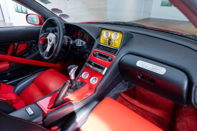 1991 Acura NSX in Formula Red over Black