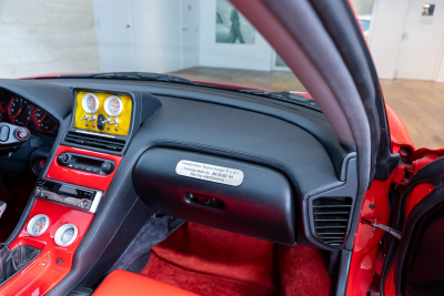 1991 Acura NSX in Formula Red over Black