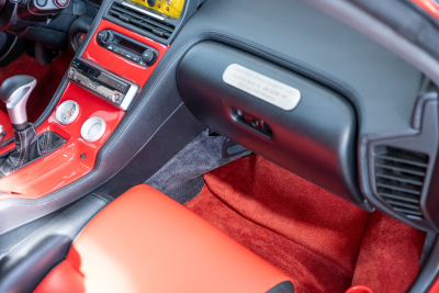 1991 Acura NSX in Formula Red over Black