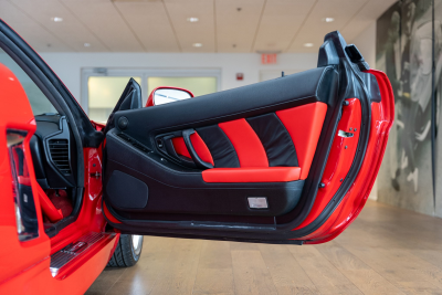 1991 Acura NSX in Formula Red over Black