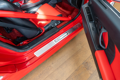 1991 Acura NSX in Formula Red over Black