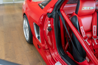 1991 Acura NSX in Formula Red over Black