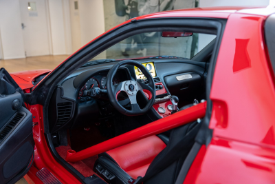 1991 Acura NSX in Formula Red over Black