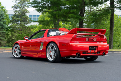 1991 Acura NSX in Formula Red over Black