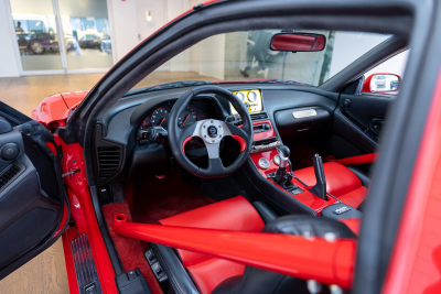 1991 Acura NSX in Formula Red over Black