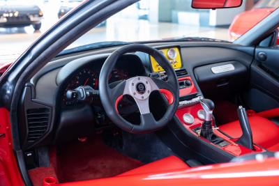 1991 Acura NSX in Formula Red over Black