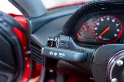 1991 Acura NSX in Formula Red over Black