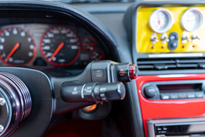 1991 Acura NSX in Formula Red over Black