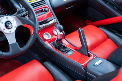 1991 Acura NSX in Formula Red over Black