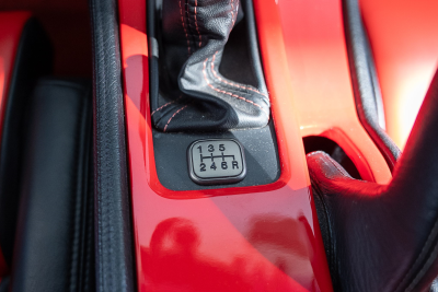 1991 Acura NSX in Formula Red over Black