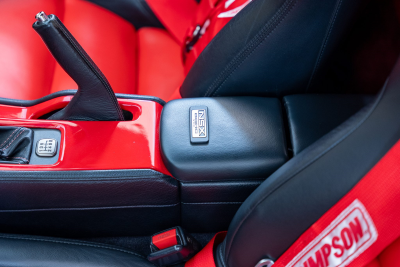 1991 Acura NSX in Formula Red over Black