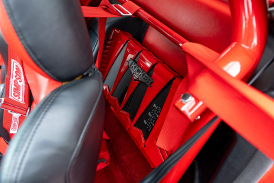 1991 Acura NSX in Formula Red over Black