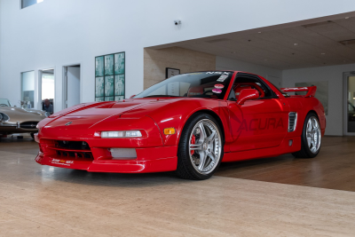 1991 Acura NSX in Formula Red over Black