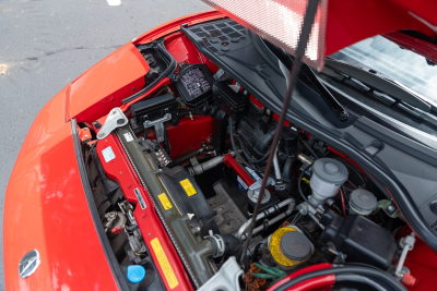 1991 Acura NSX in Formula Red over Black