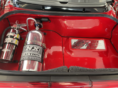 1991 Acura NSX in Formula Red over Black