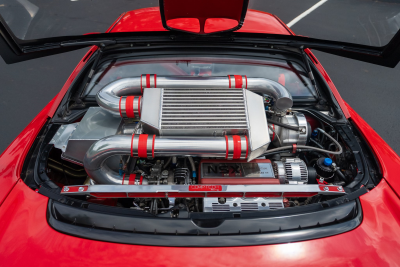 1991 Acura NSX in Formula Red over Black