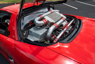 1991 Acura NSX in Formula Red over Black