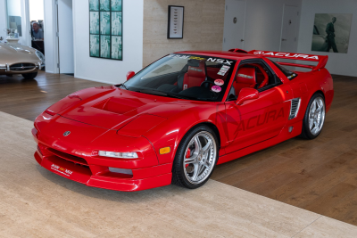 1991 Acura NSX in Formula Red over Black
