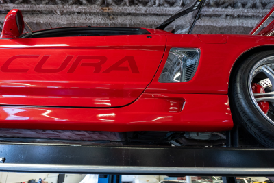 1991 Acura NSX in Formula Red over Black