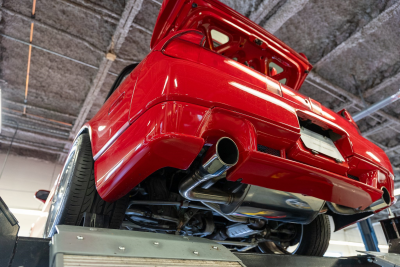 1991 Acura NSX in Formula Red over Black