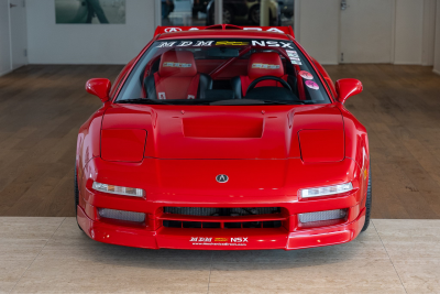 1991 Acura NSX in Formula Red over Black