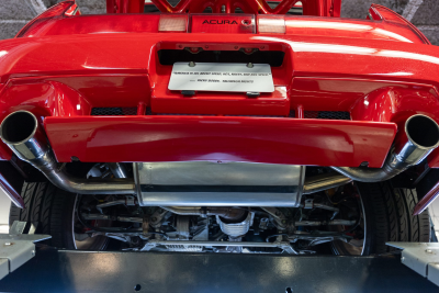 1991 Acura NSX in Formula Red over Black