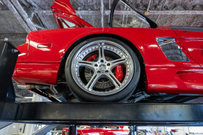 1991 Acura NSX in Formula Red over Black
