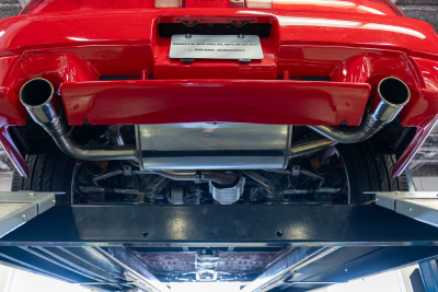 1991 Acura NSX in Formula Red over Black