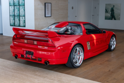 1991 Acura NSX in Formula Red over Black