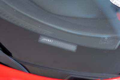 1991 Acura NSX in Formula Red over Black