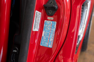 1991 Acura NSX in Formula Red over Black