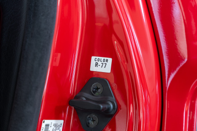 1991 Acura NSX in Formula Red over Black