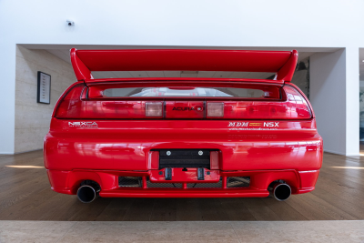 1991 Acura NSX in Formula Red over Black