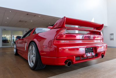 1991 Acura NSX in Formula Red over Black