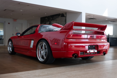 1991 Acura NSX in Formula Red over Black
