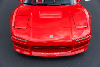 1991 Acura NSX in Formula Red over Black