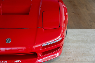 1991 Acura NSX in Formula Red over Black