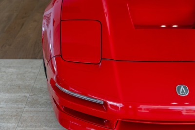 1991 Acura NSX in Formula Red over Black