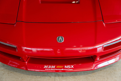 1991 Acura NSX in Formula Red over Black