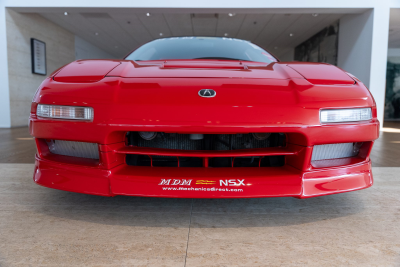 1991 Acura NSX in Formula Red over Black