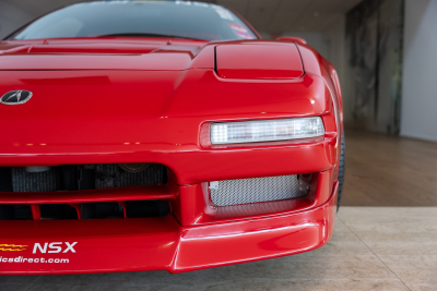 1991 Acura NSX in Formula Red over Black