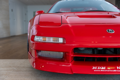 1991 Acura NSX in Formula Red over Black