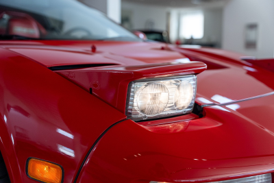 1991 Acura NSX in Formula Red over Black