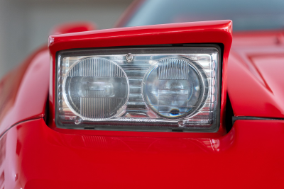 1991 Acura NSX in Formula Red over Black