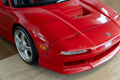 1991 Acura NSX in Formula Red over Black